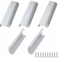 5 Stück Küchenmöbelgriff 128 mm Silber Aluminium Möbelgriff Küchenschrankgriffe Schubladengriff für Küchenschrank Schublade 5 Stück Küchenmöbelgriff 128 mm Silber Aluminium Möbelgriff Küchenschrankgriffe Schubladengriff für Küchenschrank Schublade von LABLANC