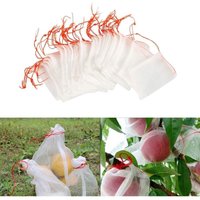 50 Stück Insektenschutz-Netzbeutel, Nylon-Gartennetz, wiederverwendbarer Obst- und Pflanzenschutzbeutel, Anti-Vogel-Traubenbeutel mit Kordelzug (25 x 50 Stück Insektenschutz-Netzbeutel, Nylon-Gartennetz, wiederverwendbarer Obst- und Pflanzenschutzbeutel, Anti-Vogel-Traubenbeutel mit Kordelzug (25 x von LABLANC