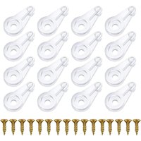 80 Stück Glasklemmen, Halteklammern, Klemme mit goldenen Schrauben, transparente Zubehörklammern, für 4 mm dicke Rahmen, Glasmöbelklammern 80 Stück Glasklemmen, Halteklammern, Klemme mit goldenen Schrauben, transparente Zubehörklammern, für 4 mm dicke Rahmen, Glasmöbelklammern von LABLANC