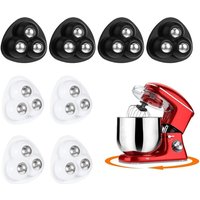 8er-Pack selbstklebende Rollen, Mini-Räder, 360° drehbare Universalrollen, kleine aufklebbare Lenkrollen für kleine Möbel, Geräte, Mülleimer, Kisten 8er-Pack selbstklebende Rollen, Mini-Räder, 360° drehbare Universalrollen, kleine aufklebbare Lenkrollen für kleine Möbel, Geräte, Mülleimer, Kisten von LABLANC