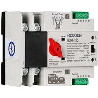 Automatischer Dual-Power-Transferschalter – 2P100A schienenmontierter Millisekunden-PC-Level-Isolations-ATS-Schalter – Haushalts-Transferschalter von LABLANC
