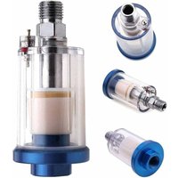 Lablanc - BSP-Luftfilter, Mini-Wasserfilter für Farbspritzpistole, Luftkompressor, pneumatisches Werkzeug, 1/4 Zoll Lablanc - BSP-Luftfilter, Mini-Wasserfilter für Farbspritzpistole, Luftkompressor, pneumatisches Werkzeug, 1/4 Zoll von LABLANC
