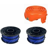 Black & Decker Motorsense Spule und Faden und Kappenabdeckung für GL650 GL660 GL670 GL315 GL655 GL656 - Lablanc Black & Decker Motorsense Spule und Faden und Kappenabdeckung für GL650 GL660 GL670 GL315 GL655 GL656 - Lablanc von LABLANC