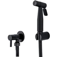 Lablanc - Edelstahl-Bidet-WC-Sprühgerät – Bidet-Sprühset, Wasserhahn-Sprühgerät, WC-Shattaf-Sprühgerät (schwarz) von LABLANC