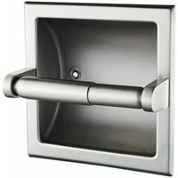 Einbau-Toilettenpapierhalter aus gebürstetem Nickel, Wandhalterung für Toilettenpapierhalter aus gebürstetem Nickel - Lablanc Einbau-Toilettenpapierhalter aus gebürstetem Nickel, Wandhalterung für Toilettenpapierhalter aus gebürstetem Nickel - Lablanc von LABLANC