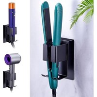 Fönhalter ohne Bohren, Fönhalter Wandmontage, Fönhalter Edelstahl, Fönhalter Selbstklebend, Wandhalterung für Lockenstab und Glätteisen von LABLANC