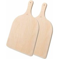 LaBlanc – 2er-Set Pizzaschieber aus Holz, Pizzaschieber für Pizza, Kuchen, Brot von LABLANC