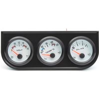 Lablanc - 52 mm schwarze Lünette Wasservoltmeter Thermometer Öldruckmesser von LABLANC