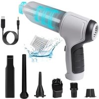 LaBlanc – Akku-Handstaubsauger fürs Auto, 3-in-1 leistungsstarker Mini-Multifunktionsstaubsauger 9000 PA, 120 W, Anti-Staub, tragbarer Staubsauger von LABLANC