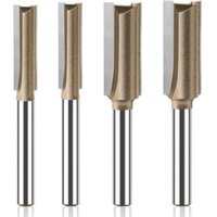 1/4 mm Fräser, bündiger Fräser, Fräser, Fräser, geeignet für Tischler, Heimwerker und Holzbearbeitungs-Enthusiasten, 4 Stück - Lablanc von LABLANC