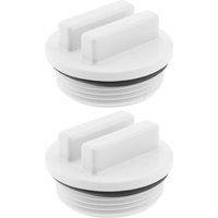 2 Stück 1,5 Zoll Poolfilter-Ablassschraube Winter-Rücklaufschraube Pooldüsenschraube mit O-Ring zum Stoppen von Leckagen und Überlaufproblemen 2 Stück 1,5 Zoll Poolfilter-Ablassschraube Winter-Rücklaufschraube Pooldüsenschraube mit O-Ring zum Stoppen von Leckagen und Überlaufproblemen von LABLANC