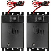 Lablanc - 2er-Set Marderabwehr mit 12V-Batterie, Marder- und Mäuseabwehr für Ultraschall-Autoschutz, einfache Installation und langanhaltende Wirkung Lablanc - 2er-Set Marderabwehr mit 12V-Batterie, Marder- und Mäuseabwehr für Ultraschall-Autoschutz, einfache Installation und langanhaltende Wirkung von LABLANC
