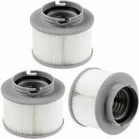 Lablanc - 3-teiliger Filter für Mspa FD2089, Mspa-Filterkartusche, wiederverwendbare Spa Lite-Filterkartusche für aufblasbare Mspa-Pools aller Modelle von LABLANC
