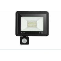 30 w LED-Flutlicht mit Bewegungsmelder, LED-Außenstrahler mit wasserdichtem IP65-Detektor, LED-Flutlicht-Außenbeleuchtung 6000 k für Garten, von LABLANC