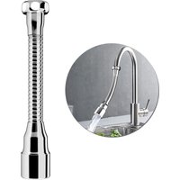 360° Küchenhahnverlängerung mit flexiblem Auslauf mit 20 cm, Wasserhahnverlängerung für Küchenspüle, Wassersparer mit einfacher Installation, von LABLANC