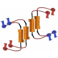 Lablanc - 4 Stück 50 w 8 Ohm LED-Lastwiderstände, Scheinwerfer-Lastwiderstand, Nebelscheinwerfer-Decoder, LED-Blinkerwiderstand, Decoder-Draht (Fix Lablanc - 4 Stück 50 w 8 Ohm LED-Lastwiderstände, Scheinwerfer-Lastwiderstand, Nebelscheinwerfer-Decoder, LED-Blinkerwiderstand, Decoder-Draht (Fix von LABLANC