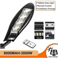 5000 w verbesserte 8000 mAh Solar-Straßenleuchte für den Außenbereich, wasserdichte led für Gartenwand, verstellbarer Winkel, Solarlampe mit 5000 w verbesserte 8000 mAh Solar-Straßenleuchte für den Außenbereich, wasserdichte led für Gartenwand, verstellbarer Winkel, Solarlampe mit von LABLANC
