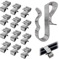 Lablanc - 60 Stück Elektrokabelclips, Edelstahl, Kabelmanagement-Clips-Unterstützung, Kabelmanagementsystem für Solar-Photovoltaik-Kabelclips von LABLANC