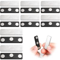 Lablanc - 8 Paar Magnetische Vorhangmagnete, Verdunkelungsrollo-Zubehör für Fensterrollos, Vorhangmagnete mit selbstklebenden magnetischen Lablanc - 8 Paar Magnetische Vorhangmagnete, Verdunkelungsrollo-Zubehör für Fensterrollos, Vorhangmagnete mit selbstklebenden magnetischen von LABLANC