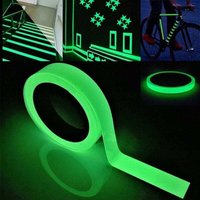 9 m x 2 cm hochwertiges grünes fluoreszierendes Klebeband, Leuchtband, Phosphorband, photolumineszierendes Markierungsband, selbstklebendes Warnband, von LABLANC