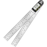 Lablanc - Digitaler Winkelmesser 0–500 mm, digitaler Winkelmesser 0–360 °, 2-in-1-Edelstahl-Digital-Winkelmesser mit LCD-Display, Winkelmessung für Lablanc - Digitaler Winkelmesser 0–500 mm, digitaler Winkelmesser 0–360 °, 2-in-1-Edelstahl-Digital-Winkelmesser mit LCD-Display, Winkelmessung für von LABLANC
