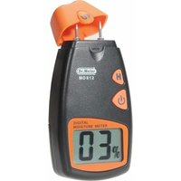 Lablanc - Digitales Holzfeuchtemessgerät, 2-polig, tragbares Holzfeuchtemessgerät, HD-Digital-LCD-Display mit 2 Ersatzstiften und 9-V-Batterie (beide von LABLANC