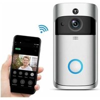 Lablanc - Drahtlose WiFi-Video-Türklingel für iOS und Android (Silber) von LABLANC