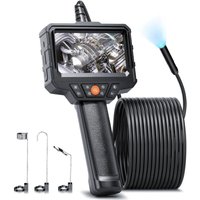 Lablanc - Endoskopkamera, Schlangeninspektionskamera Endoskop 10M ips 4,3 Zoll Endoskopkamera mit 8 einstellbaren LEDs, Industrieendoskop 7,9 mm IP67 von LABLANC
