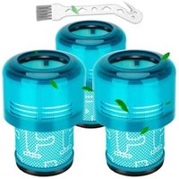 Lablanc - Filter für Dyson V15, 3 Packungen Ersatzfilter für Dyson V11 V15 SV14 SV17 SV22 Detect Animal Absolute Extra Pro Torque Drive Motorhead von LABLANC