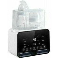 Flaschenwärmer-Sterilisator für Babys, 7-in-1-Milchwärmer, Auftau-Fast-Food-Wärmer mit Nachtlicht, großes LCD-Display, Lebensmittelerwärmung für von LABLANC