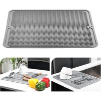 Lablanc - Hitzebeständige Silikon-Abtropfmatte für die Küche, rutschfester Topfuntersetzer, Untersetzer, 30 x 40 cm Lablanc - Hitzebeständige Silikon-Abtropfmatte für die Küche, rutschfester Topfuntersetzer, Untersetzer, 30 x 40 cm von LABLANC