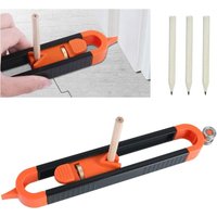 Konturenlehre mit Schloss – Profilwerkzeug, Holzbearbeitung, Messlineal, unregelmäßige Konturen, Duplikator, Messgeräte – Geschenk für Schreiner von LABLANC