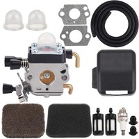 Lablanc - Rasenmäher-Vergaser, Vergaser für stihl FS75 FS80 fs 85 KM80 KM85 FC75 Rasentrimmer, Vergaser-Tuning-Kits + Vergaser-Luftfilterabdeckung von LABLANC