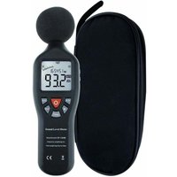 Schallpegelmesser, tragbarer digitaler Schallpegelmesser, professionelles Dezibelmessgerät mit Hintergrundbeleuchtungsanzeige 30 dB-130 dB, hohe von LABLANC