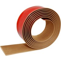 Selbstklebende Schwellenleiste, 400 x 5 cm Schwellenübergangsleisten, dekorativer PVC-Streifen, zum Abdecken von Lücken zwischen Holzböden, Fliesen von LABLANC