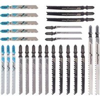 Lablanc - Set mit 25 Stichsägeblättern T118A / T144D / T101B/T123X / T101AO/T127D / T345XF zum Schneiden von Metall/Holz/Kunststoff – für Bosch, von LABLANC