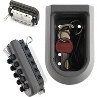 Lablanc - Sicherer codierter Schlüsselkasten, Schlüsselkasten mit 10 programmierbaren Kombinationen, für den Innen- und Außenbereich, wasserdichter von LABLANC