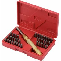 Lablanc - Stanzbuchstabe, Box mit 38 Stück Zahlen- und Buchstabenstanzern mit Stanzwerkzeug mit 8 mm automatischen Stanzern zum Markieren auf Metall, von LABLANC