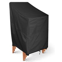 Lablanc - Stapelstuhl-Schutzhülle – 120 x 66 x 73 x 84 cm – wasserdichter Outdoor-Stuhlbezug aus Oxford-Stoff für Garten- und Balkonstühle von LABLANC