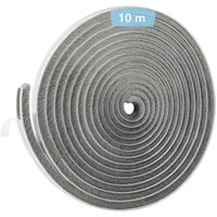 Lablanc - Türbürstendichtung 10 m(l) x 9 mm(B) x 9 mm(D) Grau, Fensterdichtung zur Türschalldämmung, selbstklebende Bürstendichtung, von LABLANC