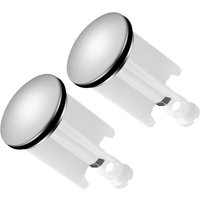 Universal Waschbeckenstöpsel, 2 Stück Abflussstopfen Verstellbarer Waschbeckenstöpsel Universal Waschbeckenstöpsel mit Abfluss Haarfilter für von LABLANC