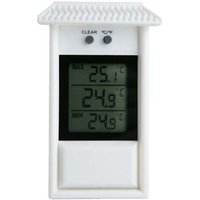 Lablanc - Wetterfestes digitales Thermometer, klassisches Design, genaue Messung für drinnen oder draußen, geeignet für Garten, Gewächshaus, von LABLANC