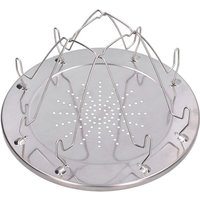 Lablanc - Zusammenklappbarer Camping-Toaster, bequem zu verwenden, zusammenklappbar, leicht zu reinigen, rostbeständiger Camping-Toaster-Ständer für von LABLANC