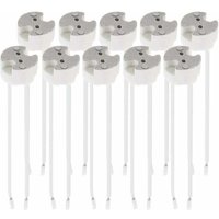 Los 10x GU5.3-Fassung - GU5.3- oder MR16-Fassung - Halterung mit 12V-Kabel - Für Glühbirnen wie LED-Halogenstrahler, Los 10x GU5.3-Fassung - GU5.3- oder MR16-Fassung - Halterung mit 12V-Kabel - Für Glühbirnen wie LED-Halogenstrahler, von LABLANC