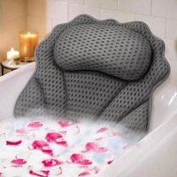 Luxuriöses ergonomisches Badewannenkissen mit Unterstützung für Kopf, Nacken, Schultern und Rücken, 4D-Badewannenkissen für die Badewanne mit 6 Luxuriöses ergonomisches Badewannenkissen mit Unterstützung für Kopf, Nacken, Schultern und Rücken, 4D-Badewannenkissen für die Badewanne mit 6 von LABLANC