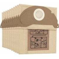 Packung mit 10 Ersatz-Staubbeuteln für Kärcher WD2 MV2 WD2250 A2004 A2054 6.904-322.0 Staubsauger - Lablanc von LABLANC