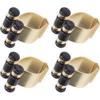Lablanc - Pool-Queue-Halter, 4 Stück Pool-Queue-Locator-Clip-Halter, Stangenhalter, Clips, Wandhalterung von LABLANC