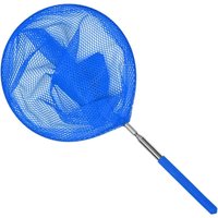 Pool-Skimmernetz, Teleskop-Skimmernetz, Edelstahl-Fischernetz, kleines Ersatz-Poolnetz für Standard-Poolreinigungsgeräte von LABLANC