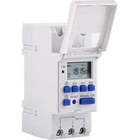 Lablanc - Programmierbarer digitaler Timer, LCD-Display, wöchentliche Zeitschaltuhr mit programmierbarem Timer auf DIN-Schiene (220 v) von LABLANC