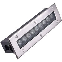 Rechteckige vergrabene Lampe LED-Einbauwand-Außenwaschstreifen-Fliesenlampe wasserdichte Linie quadratischer Parkstrahler von LABLANC